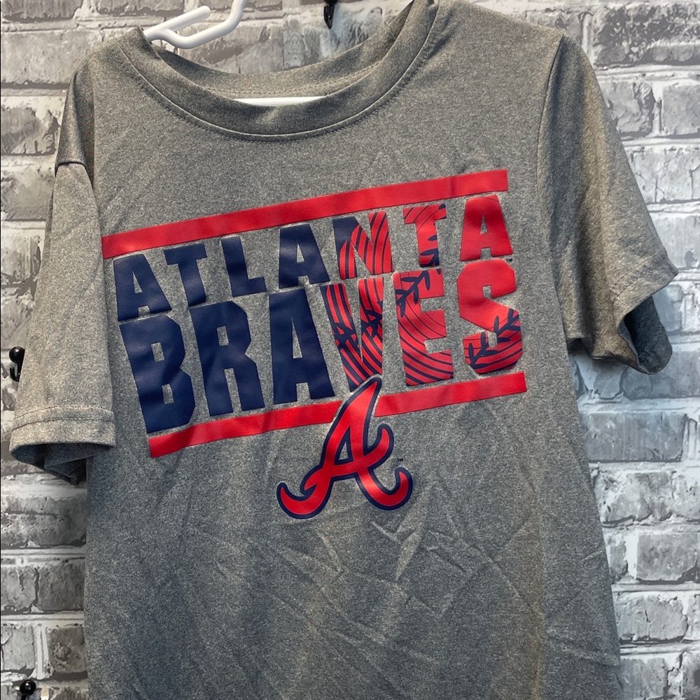 Atlanta Braves
Genuine Merchandise Gray Atlanta Braves Kids Tee